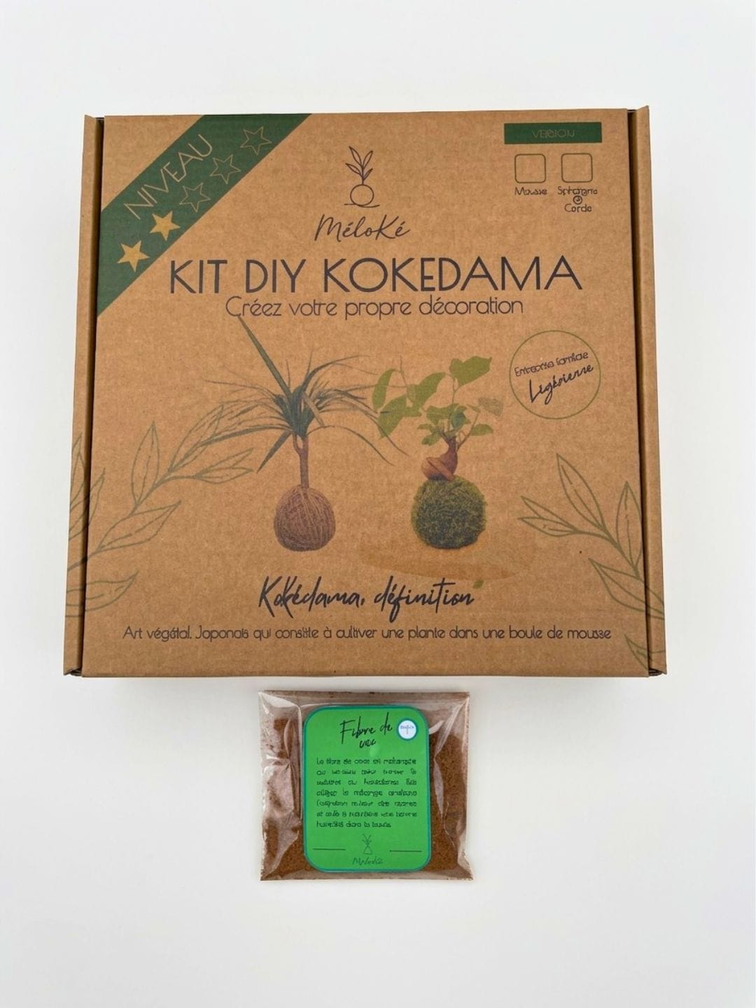 Kit Kokédama Fibre de Coco